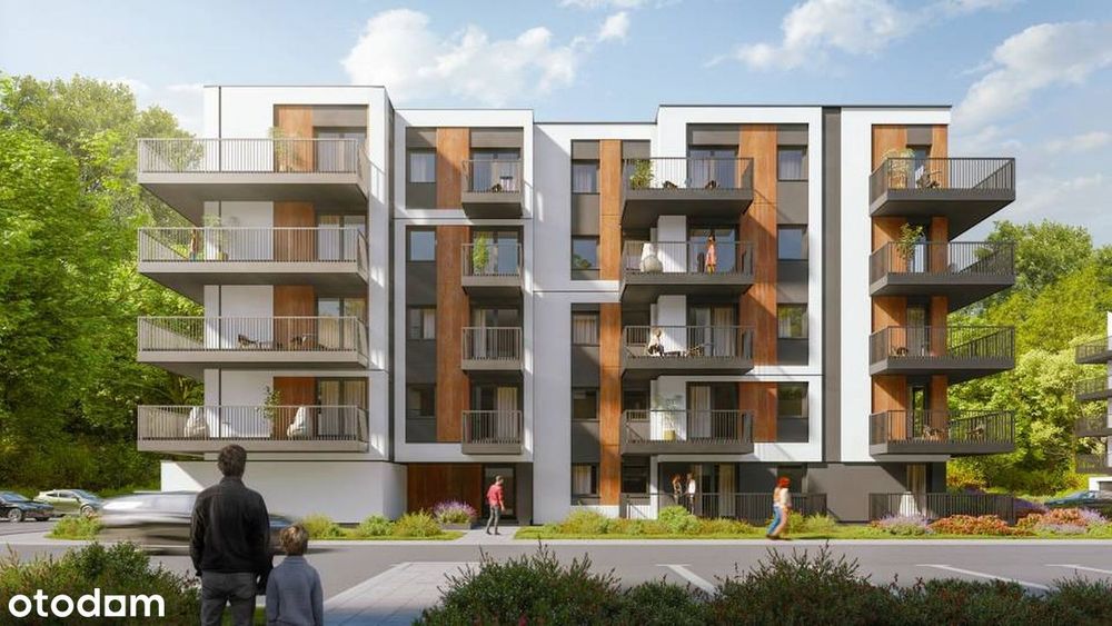 3-pokojowe mieszkanie 56 m² + ogródek - Widok 3
