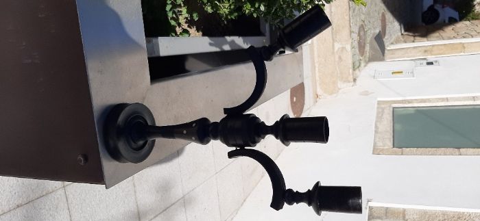 Peças decoração em Pau ferro