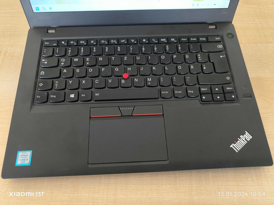 Lenovo ThinkPad T460, Intel Core i5-6200U, 8Gb, 240 ssd