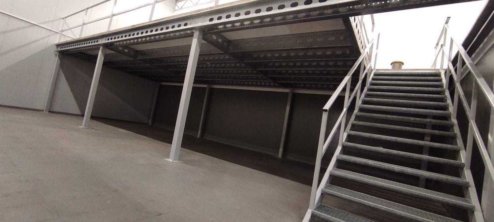 Platforma magazynowa antresole i podesty magazynowe 100m2