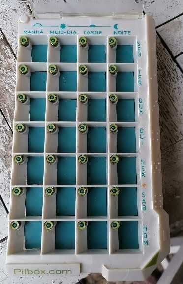 Caixa para medicamentos