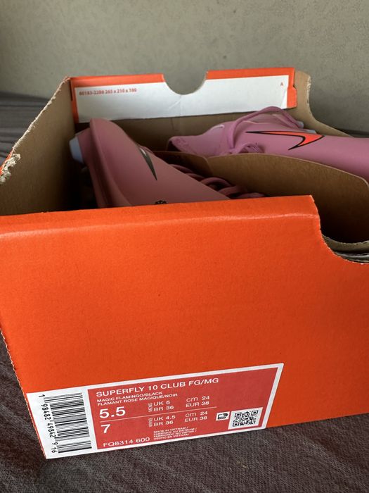 Nike Mercurial Superfly 10 Club IC roz 44 wkladka 28