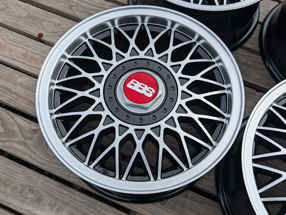 Oryginalne felgi BBS RJ Mercedes 15" 5x112 W201 W124 190
