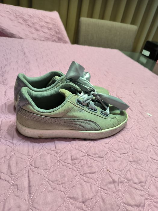 Sapatilhas puma com laço