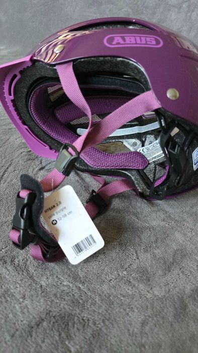 kask rowerowy ABUS HYBAN 2.0 rozmiar M 52-58cm Core purple