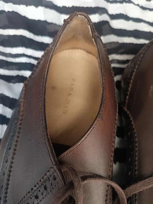 Sapatos Zara man 43 pele