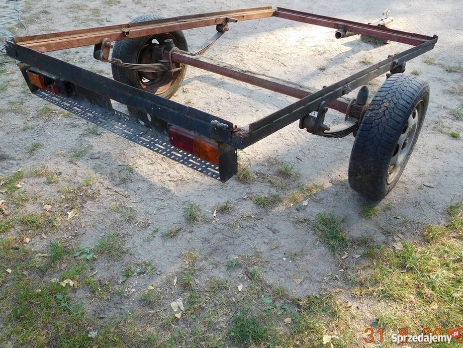 Pozostalosci przyczepka 750kg