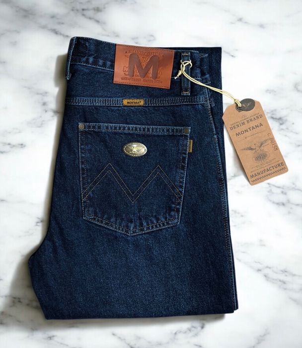 Джинси  чоловічі Montana Hamburg Original темно - синій