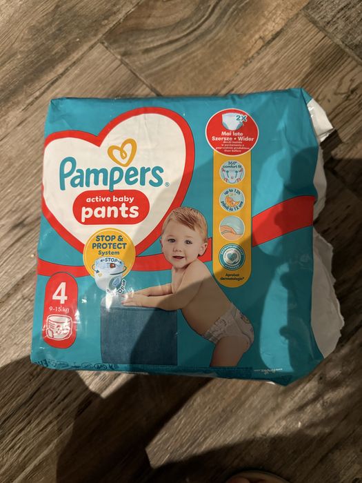 Nowe Pampers Pants Pampersy 4 Active Baby 30 sztuk!
