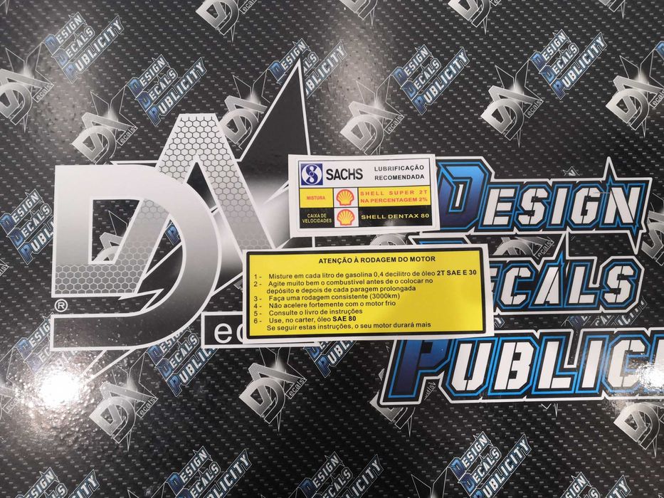 Autocolantes S.I.S. Sachs V5 Racing / V4 Racing