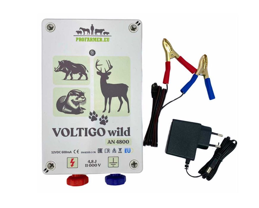 Elektryzator Voltigo an 4800 WILD 12V/230V na sarny sieciowo-akumulatorowy na lisy