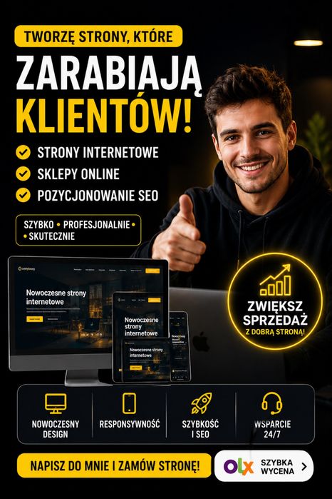 Tworzę Strony WWW, Które Sprzedają | Od 499 zł