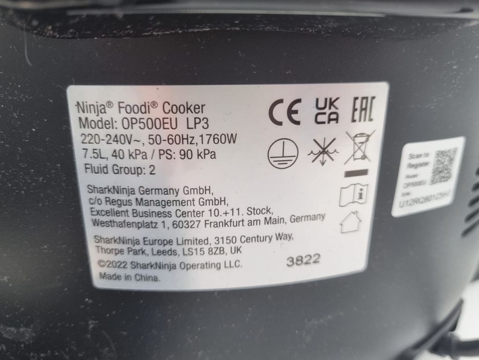 Ninja foodi max multicooker  OP500EU