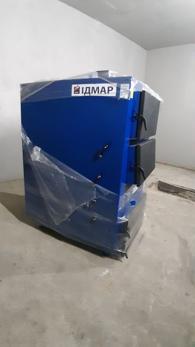 ‼Котел Твердопаливний Тривалого Горіння ІДМАР ЖК-120 кВт сталь 6мм.
