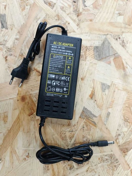 Блок питания,Адаптер живлення 12V 6A