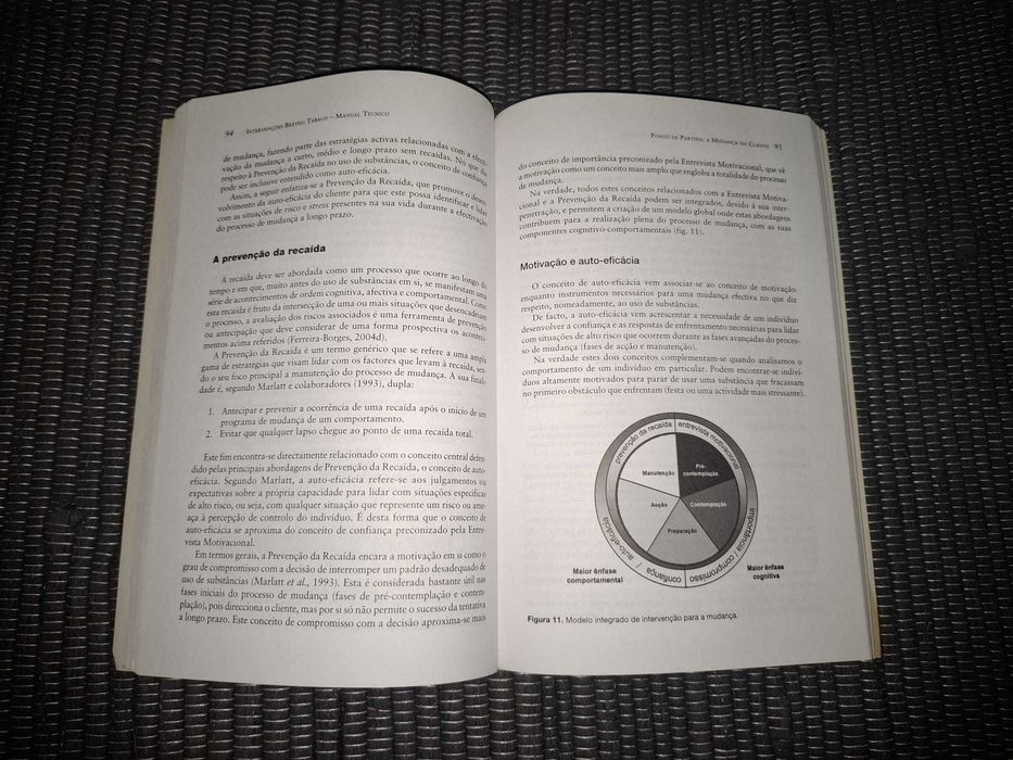 LIVRO Intervenções Breves Tabago, Usos, Abusos e Dependências