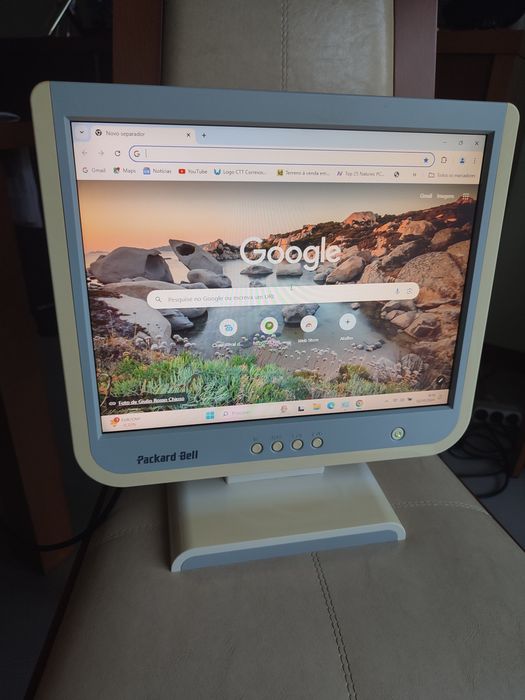 Monitor PC Packard Bell 15 polegadas