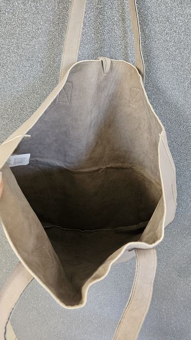 Torba shopperka kremowa