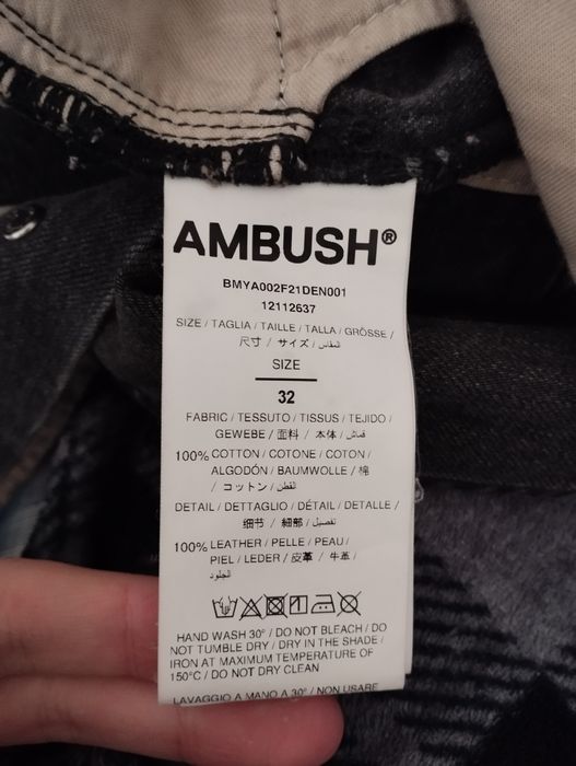 Штаны, джинсы Ambush (Amiri, Balmain, Givenchy)