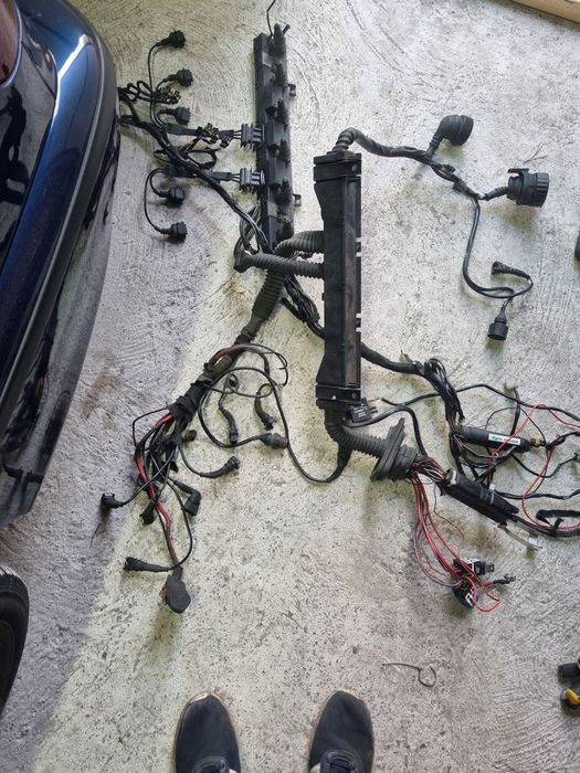 Wiązka silnika + komputer siemens  m50 b20nv e36/e34