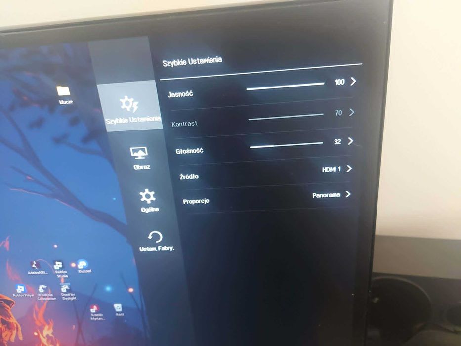 Monitor LG UltraWide 29UM57-P 29" | Stan Dobry+ | Zasilacz
