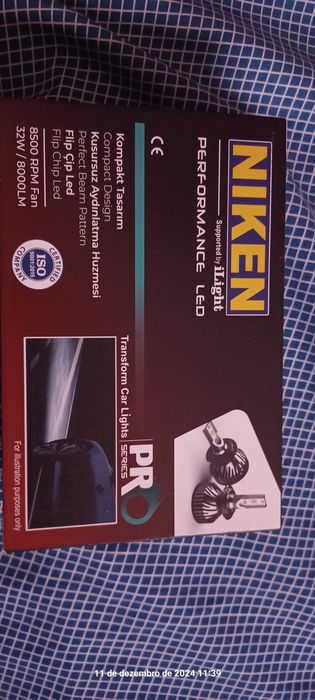 Led h4  usada so maximos e 2 niken