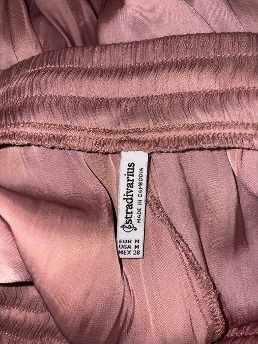 Calcas larguinhas cor de rosa