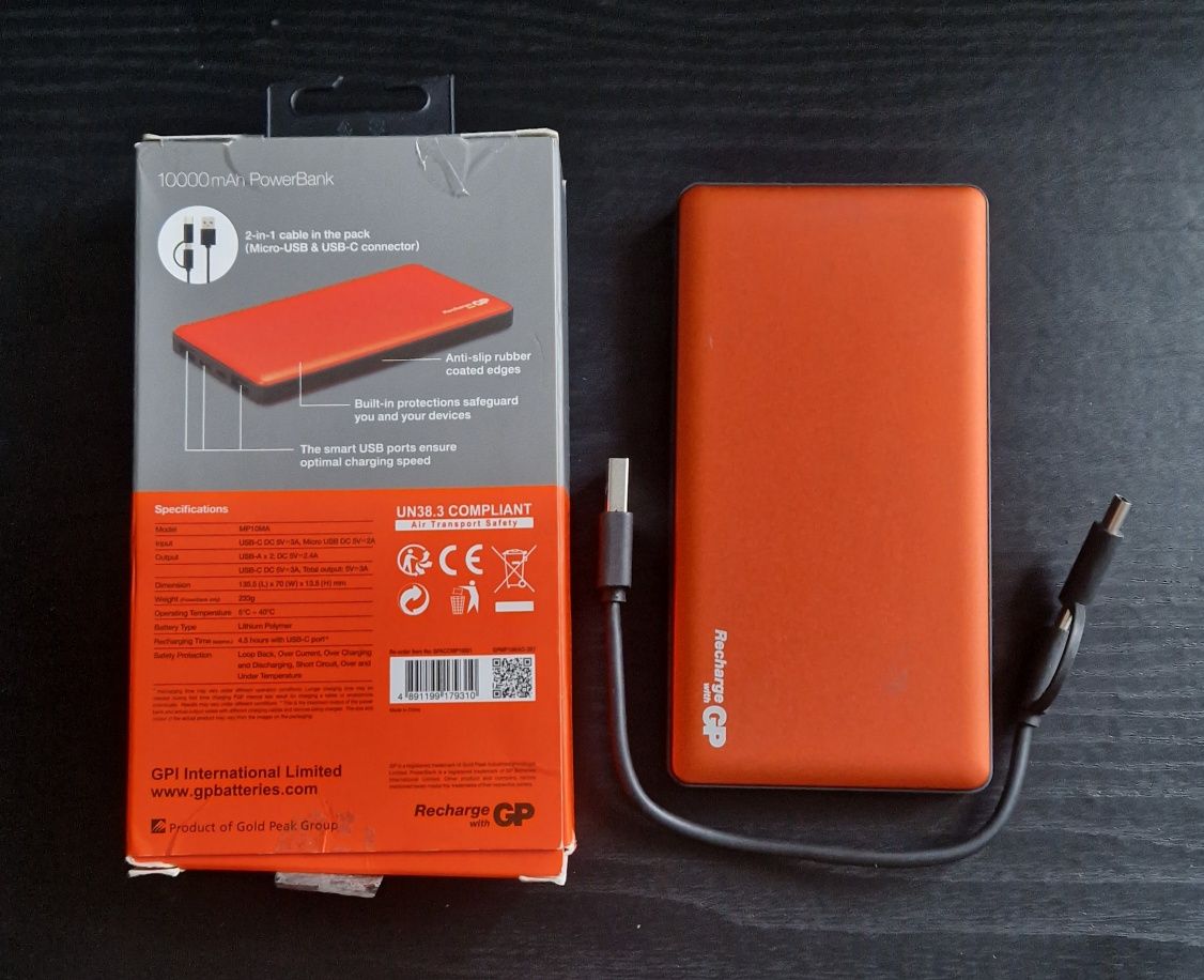 PowerBank MP10MA 10000mAh  GP Batteries International