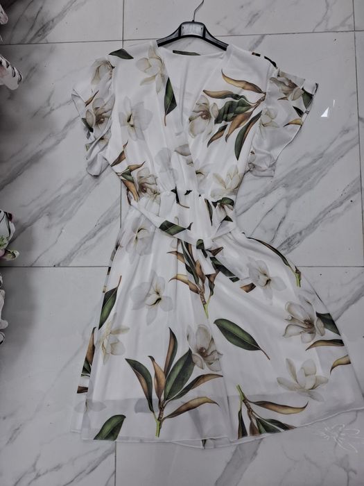 Sukienka kwiaty,big size