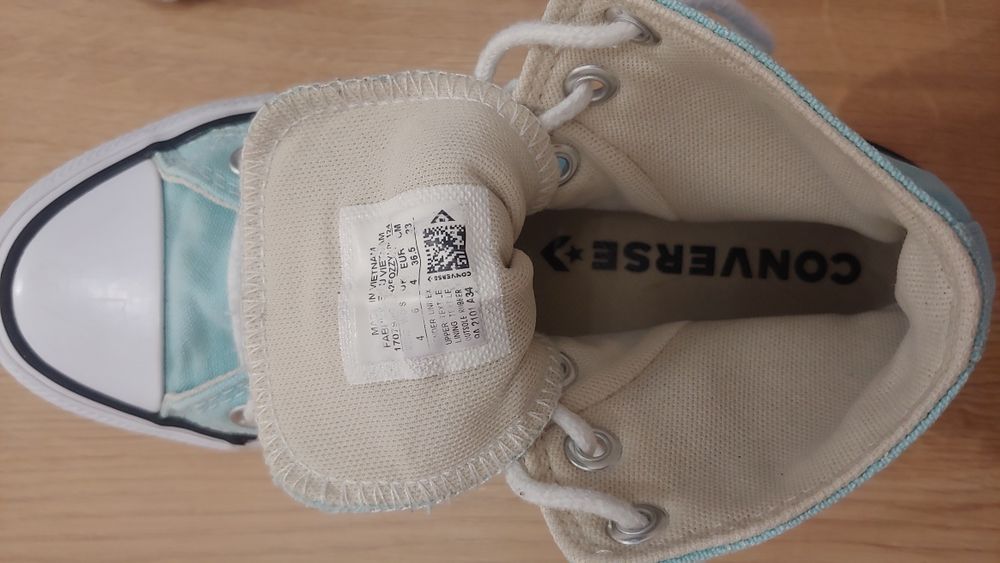 Trampki Converse wysokie r.36.5