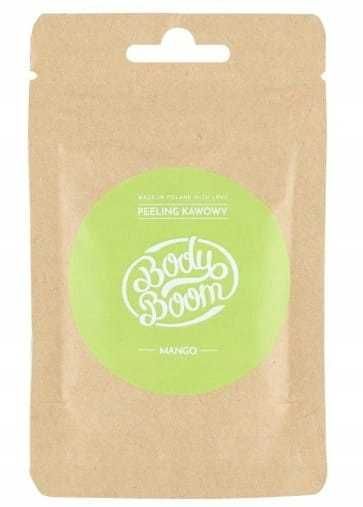 Peeling kawowy 30g Body Boom MANGO Witamina E Olej Arganowy Makadamia