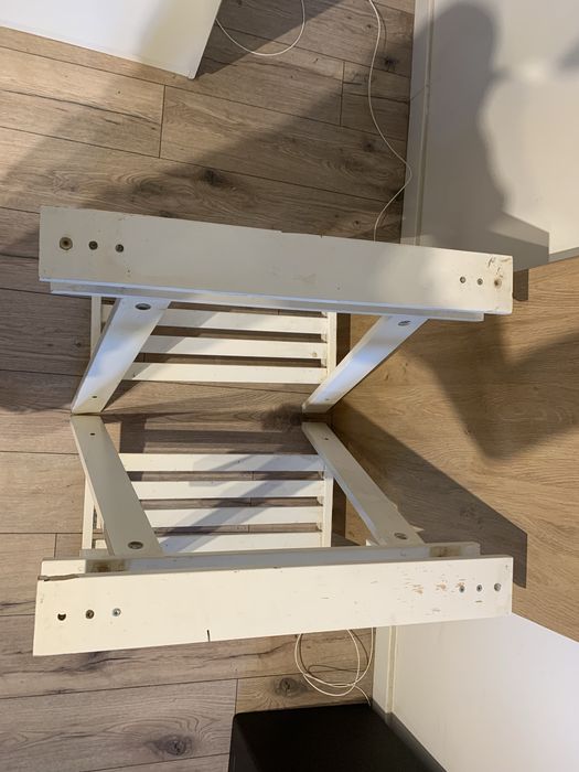 Biurko Ikea kozly i blat transport