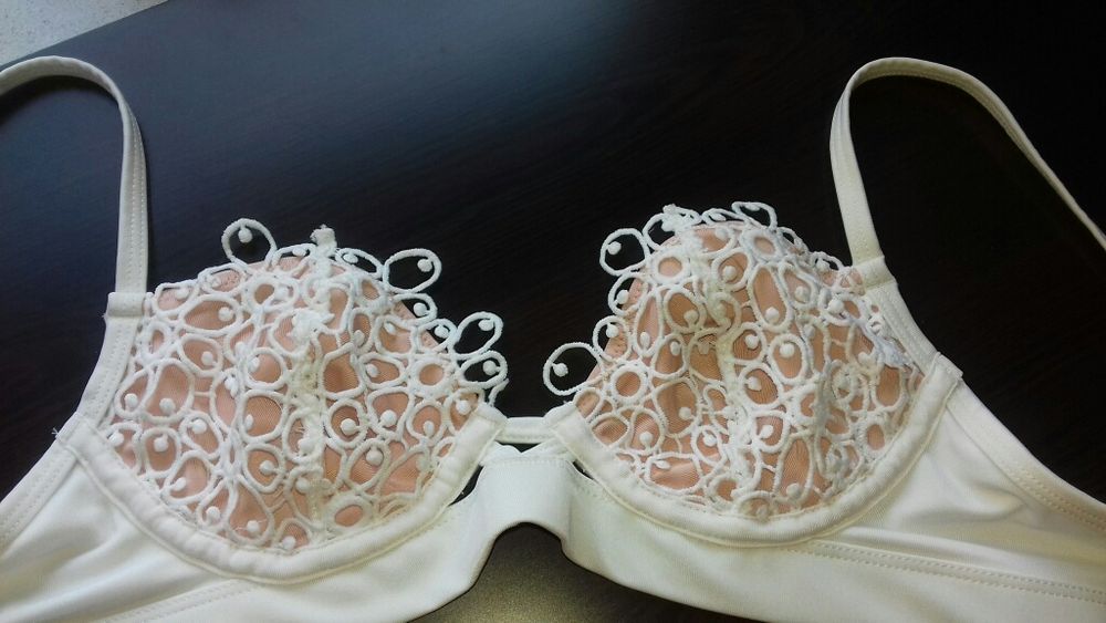 Bikini góra r 36 nowy stanik r S bezowy z koronką r. 65B