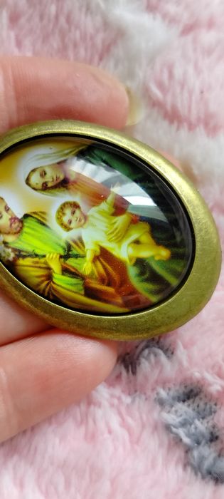 Duży medalion Maryja z Dzieciątkiem