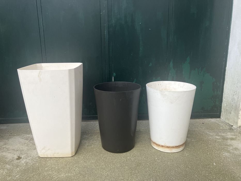3 vasos de plastico