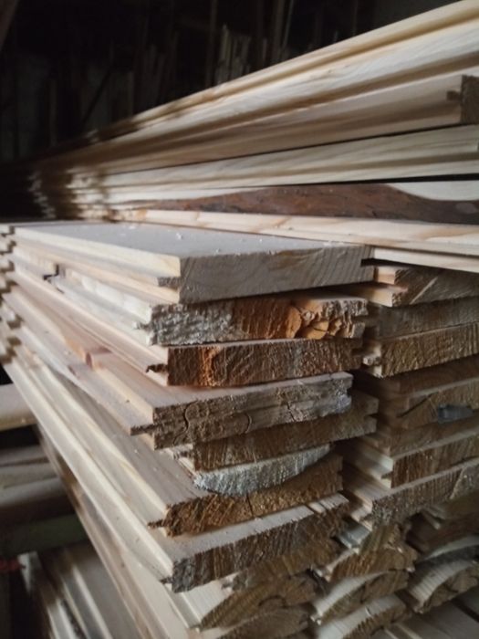 Вагонка деревянная из сосны,липы,ольхи от производителя