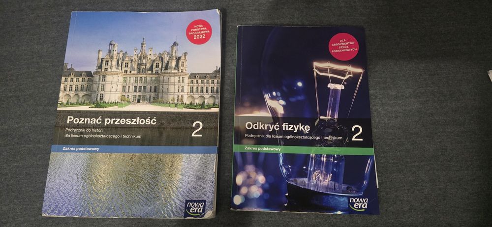 Podręczniki do klasy 2 technikum i liceum