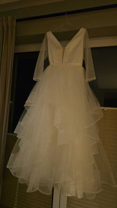 Suknia Ślubna Przepiekna cena Nowej 5500zl