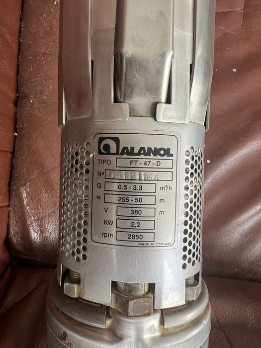 Bomba de poço submersível Franklin Electric + Alanoi