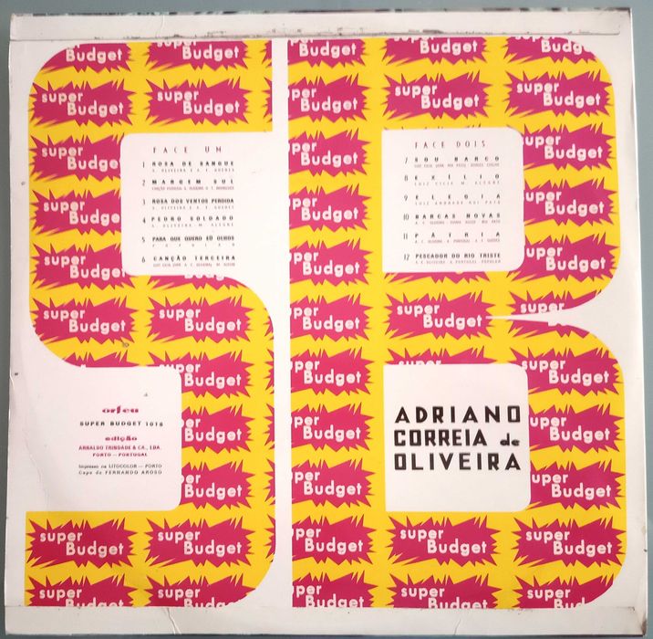 Adriano Correia de Oliveira - - - - - Adriano Correia de Oliveira - LP