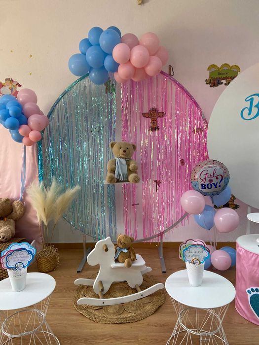 Decoração chá de bebé, chá revelacão