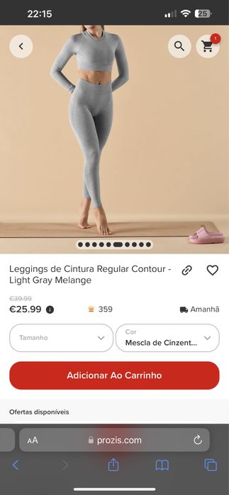Leggings contour prozis