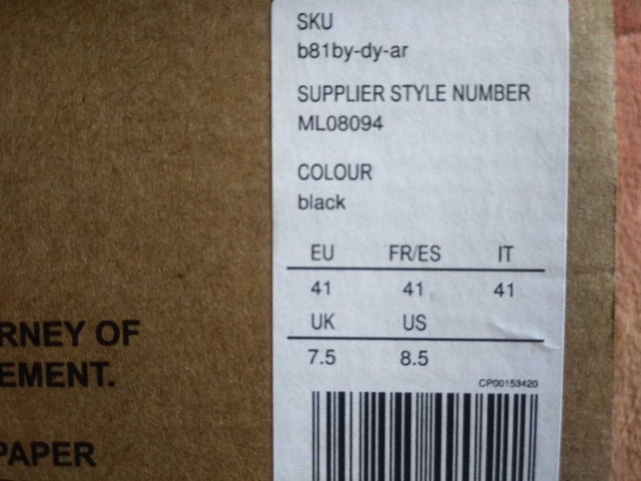 Klasyczne oksfordki ze skóry naturalnej marki Zign rozm.41 (26,5 cm.)