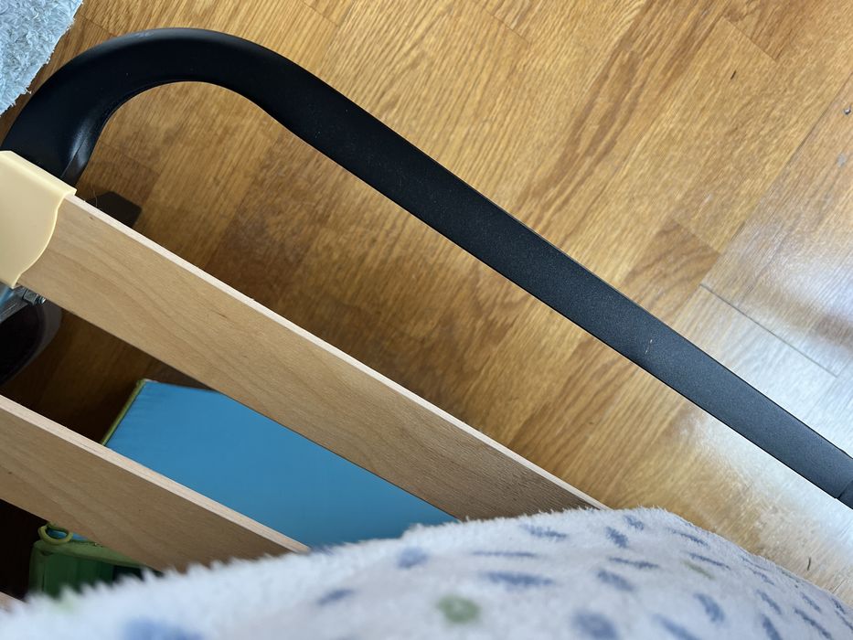 Cama solteiro com colchão 90 x 190 cm