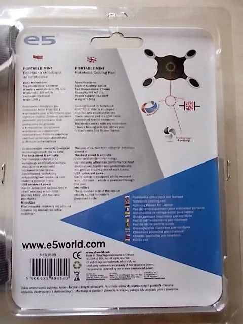 Podkładka chłodząca pod laptopa