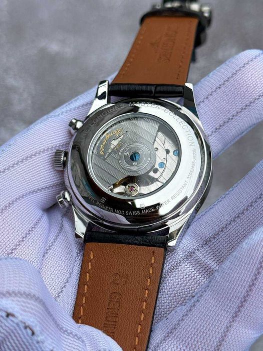 Швейцарские механические часы Longines Collection Moonphases