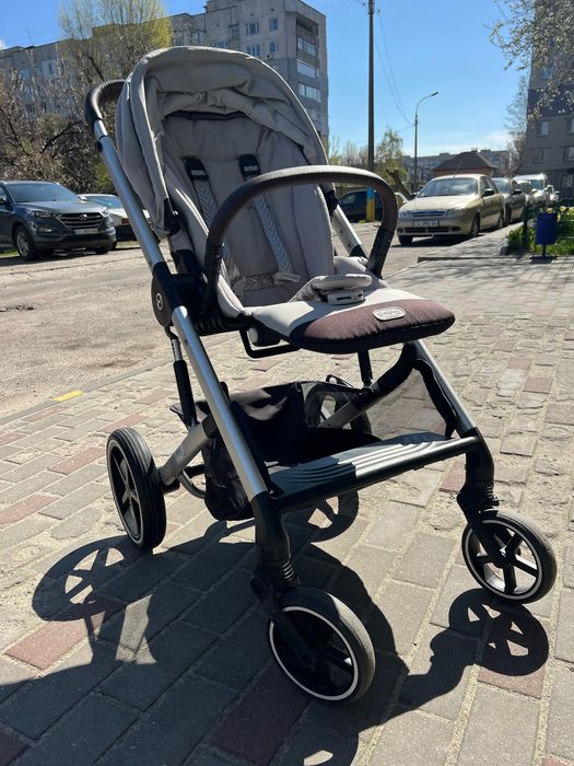 Дитяча коляска 2в1 Cybex Balios S Lux (люлька + прогулочный блок)