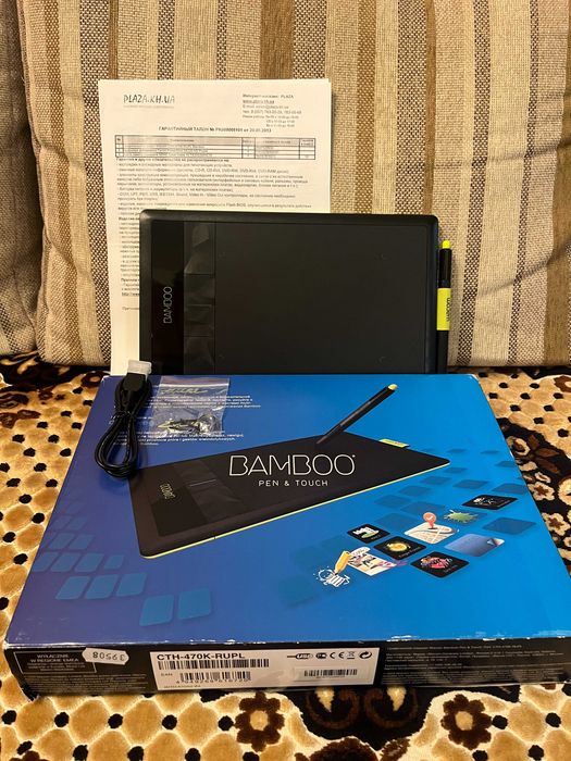 Графічний планшет Wacom Bamboo Fun Pen & Touch CTH-470