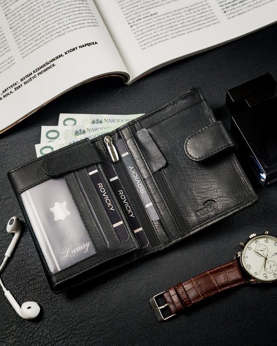 portfel męski sk n575l-pz-ccr-rfid-2623 black