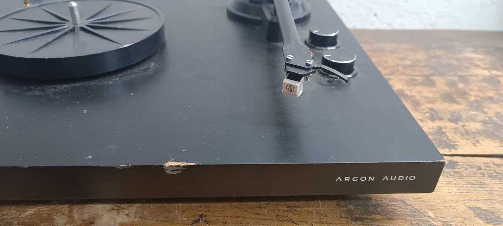 Вініловий програвач Argon Audio неробочий на розборку під ремонт